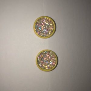Druzy Studs.